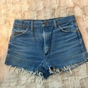 Wrangler jean shorts